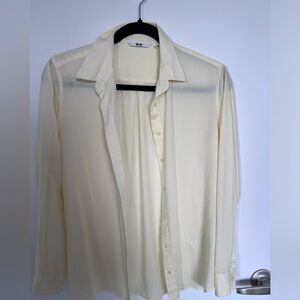 Chemise Uniqlo jaune
